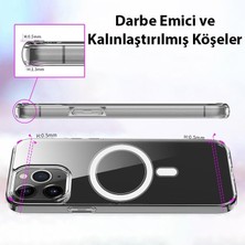 Coofbe iPhone 14 Pro Max Sert Silikon Kılıf, Darbe Emici, Kamera Koruyucu Magsafe Uyumlu Kılıf