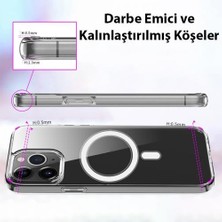 Coofbe iPhone 14 Pro 6.1inç Sert Silikon Kılıf, Darbe Emici, Kamera Koruyucu Magsafe Uyumlu Kılıf