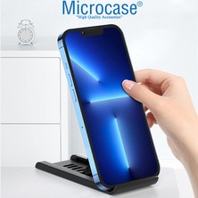 Microcase Masaüstü Katlanabilir Mandallı Telefon Tablet Tutucu Stand 6 Kademeli Siyah - AL3490