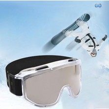 Kayak Gözlüğü Antifog Ventilli Güneş Kar Gümüş Snowboard Glasses Ekonomik Seri Gözlük