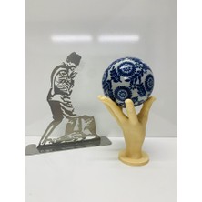 Karacan Hand Holding Globe