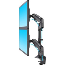 Ergoflex Nb H180 22"-32" Çift Kol Amortisörlü 2-12 kg Monitör Standı