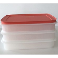 Tupperware Alaska 3 Katlı Buzluk Kabı ( 500 Mlx 3)