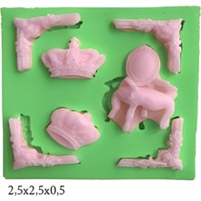 Butedo Özel Gün Figürleri Silikon Şeker Hamuru Dekor, Sabun, Saksı ve Mum Kalıbı