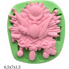 Butedo Özel Gün Figürleri Silikon Şeker Hamuru Dekor, Sabun, Saksı ve Mum Kalıbı