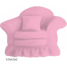 Eşya Figürleri Silikon Şeker Hamuru Dekor, Sabun, Saksı ve Mum Kalıbı