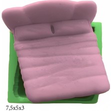 Eşya Figürleri Silikon Şeker Hamuru Dekor, Sabun, Saksı ve Mum Kalıbı