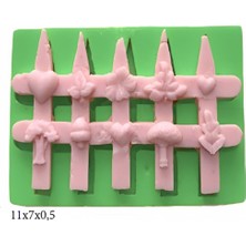 Eşya Figürleri Silikon Şeker Hamuru Dekor, Sabun, Saksı ve Mum Kalıbı