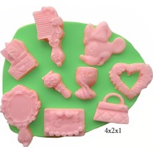 Özel Gün Figürleri Silikon Şeker Hamuru Dekor, Sabun, Saksı ve Mum Kalıbı