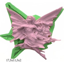 Melek Figürleri Silikon Şeker Hamuru Dekor, Sabun, Saksı ve Mum Kalıbı