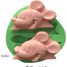 Butedo Özel Gün Figürleri Silikon Şeker Hamuru Dekor, Sabun, Saksı ve Mum Kalıbı