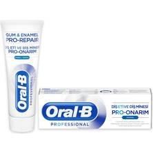 Oral-B Professional 75 ml Diş Eti ve Diş Minesi Pro Onarım Original Diş Macunu