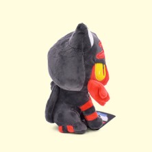 Quickly Pokemon 20CM Ateş Benekli Kedi Land Fairy Fire Bebek Ateş Benekli Kedi Peluş Oyuncak (Yurt Dışından)