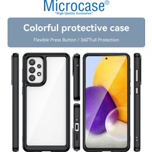 Microcase Samsung Galaxy A73 5g Shield Serisi Darbeye Dayanıklı Yarı Esnek Plastik Tpu Kılıf -AL8100