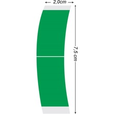 Walker Tape Easy Green™ Protez Saç Bandı Oval ''c'' (2.0cm x 7.5cm) 36 Adet