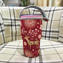 Easra 2 Parça 30OZ Tumbler Taşıyıcı Tutucu Çanta Koruyucu Kapak Açık Balıkçılık Kırmızı Yeşil (Yurt Dışından)