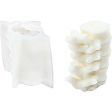 Tahan 3D Mum Silikon El Sanatları Reçine Döküm Mum Yapımı Ev Dekor  (Yurt Dışından)