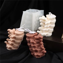 Tahan 3D Mum Silikon El Sanatları Reçine Döküm Mum Yapımı Ev Dekor  (Yurt Dışından)