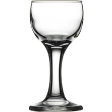 Paşabahçe Bistro Ayaklı Kahve Yanı Bardak 6lı Küçük Kadeh 44134