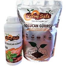 Vermisafa Organik Solucan Gübresi 2kg Katı+1lt Sıvı