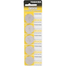 Toshiba CR2430 Lithium 5'li Pil