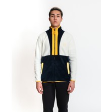 Luo Camp Full-Zip Fleece 02 - Off White/navy Erkek Polar