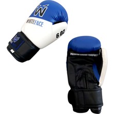 Whiteface Çocuk Boks-Kickboks Eldiveni 6 Oz (Mavi)