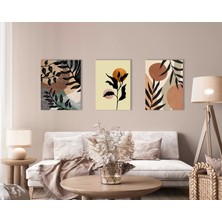 Bestablo 3 Parça Boho Kanvas Tablo