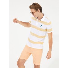 U.S. Polo Assn. Sarı Erkek Polo T-Shirt ONTA