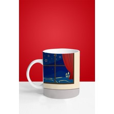 Flipped Sevgililer Günü Beraber Uyumak Bardak Altlıklı Kupa Bardak