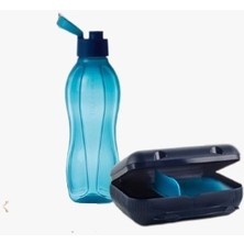 Tupperware Bölmeli Beslenme ve 750 ml Suluk