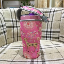 Kenan 2pcs Tumbler Taşıyıcı Tutucu Çanta Içecekleri Açık Hava Yürüyüşü Pinkdeer Gökyüzü Için Kollu Tutucu (Yurt Dışından)