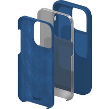 Buff iPhone 14 Pro Max Rubber Fit Kılıf Mid Blue