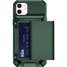 Buff iPhone 11 Slide Armor Kılıf Dark Green