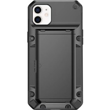 Buff iPhone 11 Slide Armor Kılıf Black