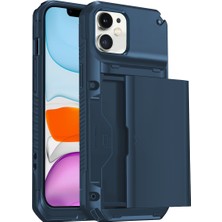 Buff iPhone 11 Slide Armor Kılıf Blue