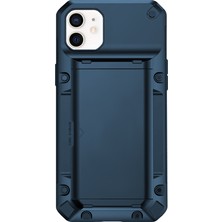 Buff iPhone 11 Slide Armor Kılıf Blue