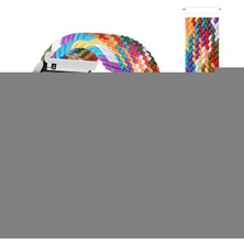 MobaxAksesuar Samsung Galaxy Watch Gear S2 3 41MM 42MM Active 2 40MM 44MM Kordon Örgü Tokalı Kordon