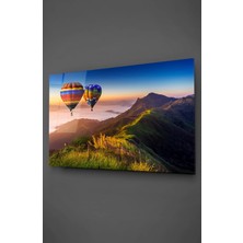 Taulart Uçan Balon Cam Tablo