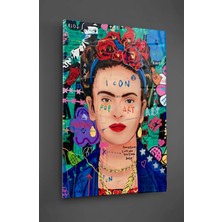 Taulart Frida Kahlo Popart Cam Tablo