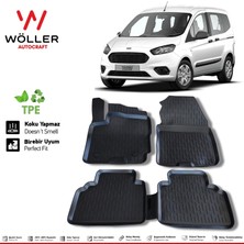 Wöller Ford Courier Paspas 2016 2023 Arası 3D Havuzlu Wöller Paspas