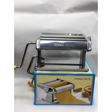Titania 180 Mm Büyük Boy Erişte Ve Makarna Hamur Açma Makinesi Italya Erişte