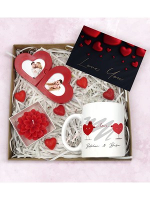 Bk Gift Sevgiliye Özel Hediye Seti-2-6, Yıl Dönümü Hediyesi, Isimli Kupa, Sevgiliye Hediye, Sevgililer Günü Hediyesi