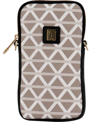 Minbag Marin Telefon Çantası, Krem