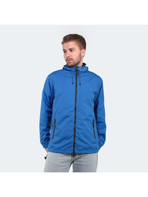 Slazenger OFANS Erkek Yağmurluk Saks Mavi