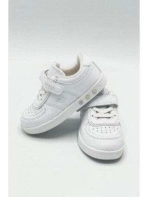 Vicco 313.21K.130 Beyaz Işıklı Cırtlı Çocuk Spor Ayakkabı