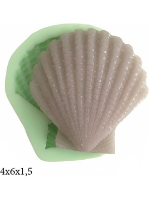 Butedo Deniz Figürleri Silikon Şeker Hamuru Dekor, Sabun, Saksı ve Mum Kalıbı