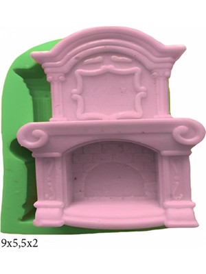 Butedo Eşya Figürleri Silikon Şeker Hamuru Dekor, Sabun, Saksı ve Mum Kalıbı