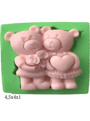 Butedo Hayvan Figürleri Silikon Şeker Hamuru Dekor, Sabun, Saksı ve Mum Kalıbı