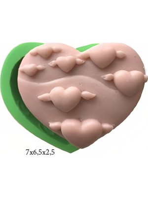 Butedo Özel Gün Figürleri Silikon Şeker Hamuru Dekor, Sabun, Saksı ve Mum Kalıbı